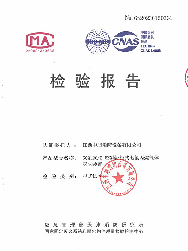 单柜检验报告_